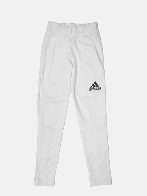 Adidas Girls White YG AA ZNE Track Pants