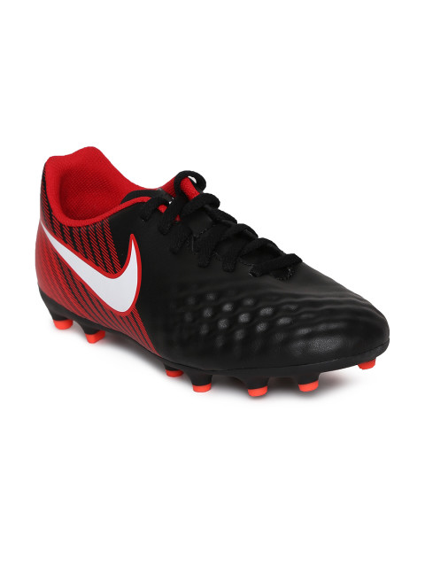 Nike Unisex Black and Red JR Magista Ola II Football Shoes